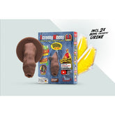 Screeny Weeny 6.0 Uncut Latino Brown Authentic Fake Penis Drug Screening